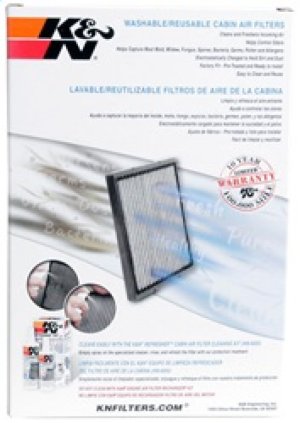 Buick Enclave Cabin Air Filter - K&N Engineering - Washable - `08-`16